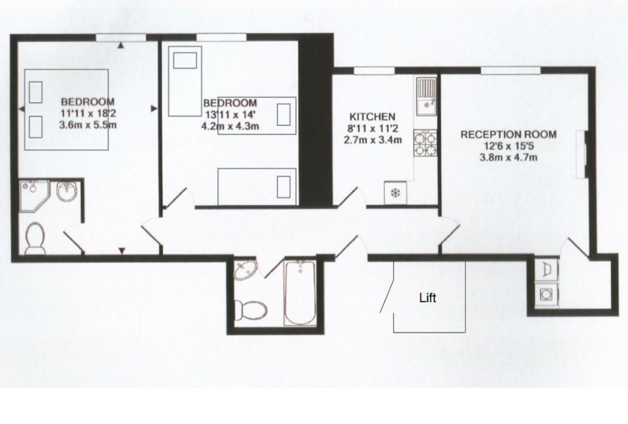 Georgian House - Fantastic Central Apartment With Fabulous Views Μπαθ Εξωτερικό φωτογραφία